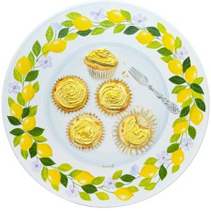 3D Muffin Oil Painting