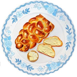 Challah Bread Oil Jewish Food