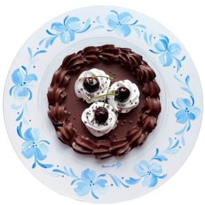 Dark Chokolate Cake 3D