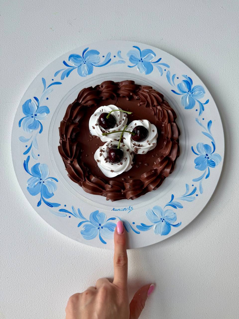 Dark Chokolate Cake 3D - Image 2