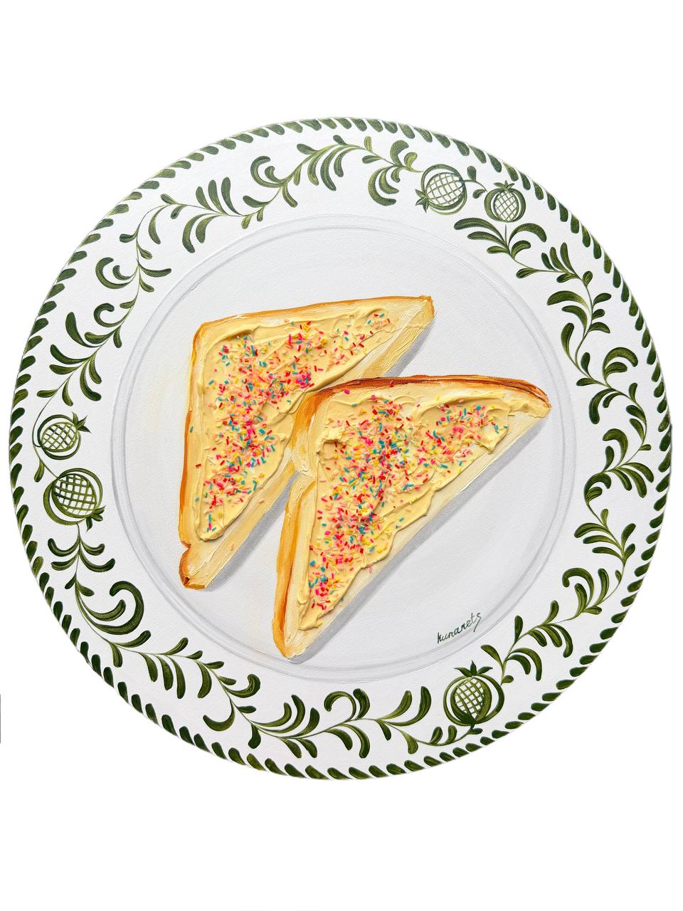Fairy Bread Oil Painting