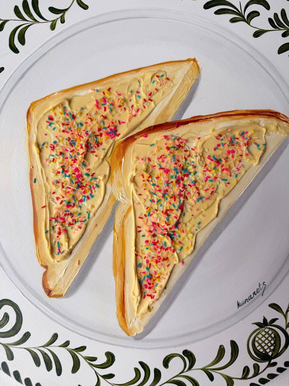 Fairy Bread Oil Painting - Image 4