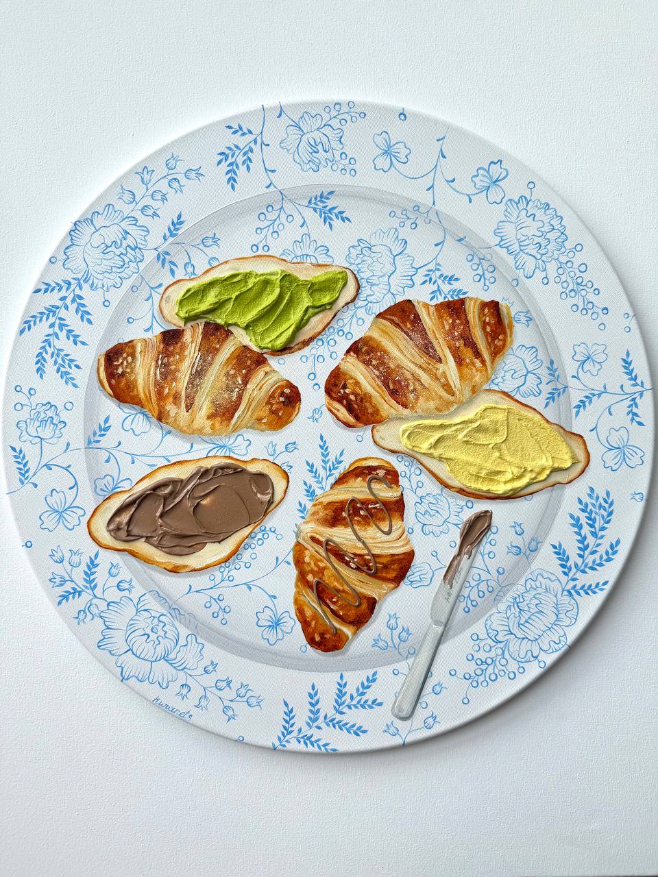 French Bakery Impasto Art - Image 2