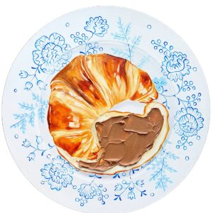 French Croissant with Chocolate