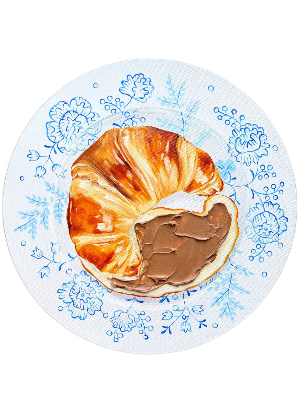 French Croissant with Chocolate