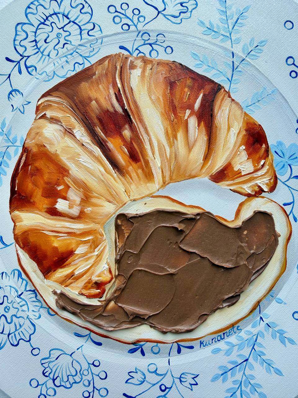 French Croissant with Chocolate - Image 6