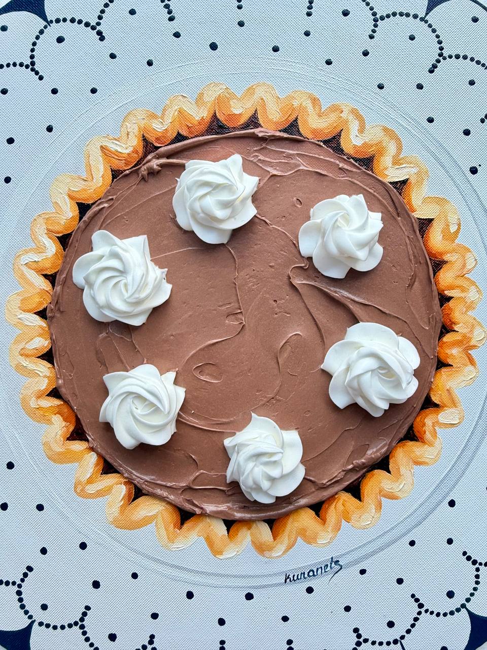 French Silky Pie Original Art - Image 2