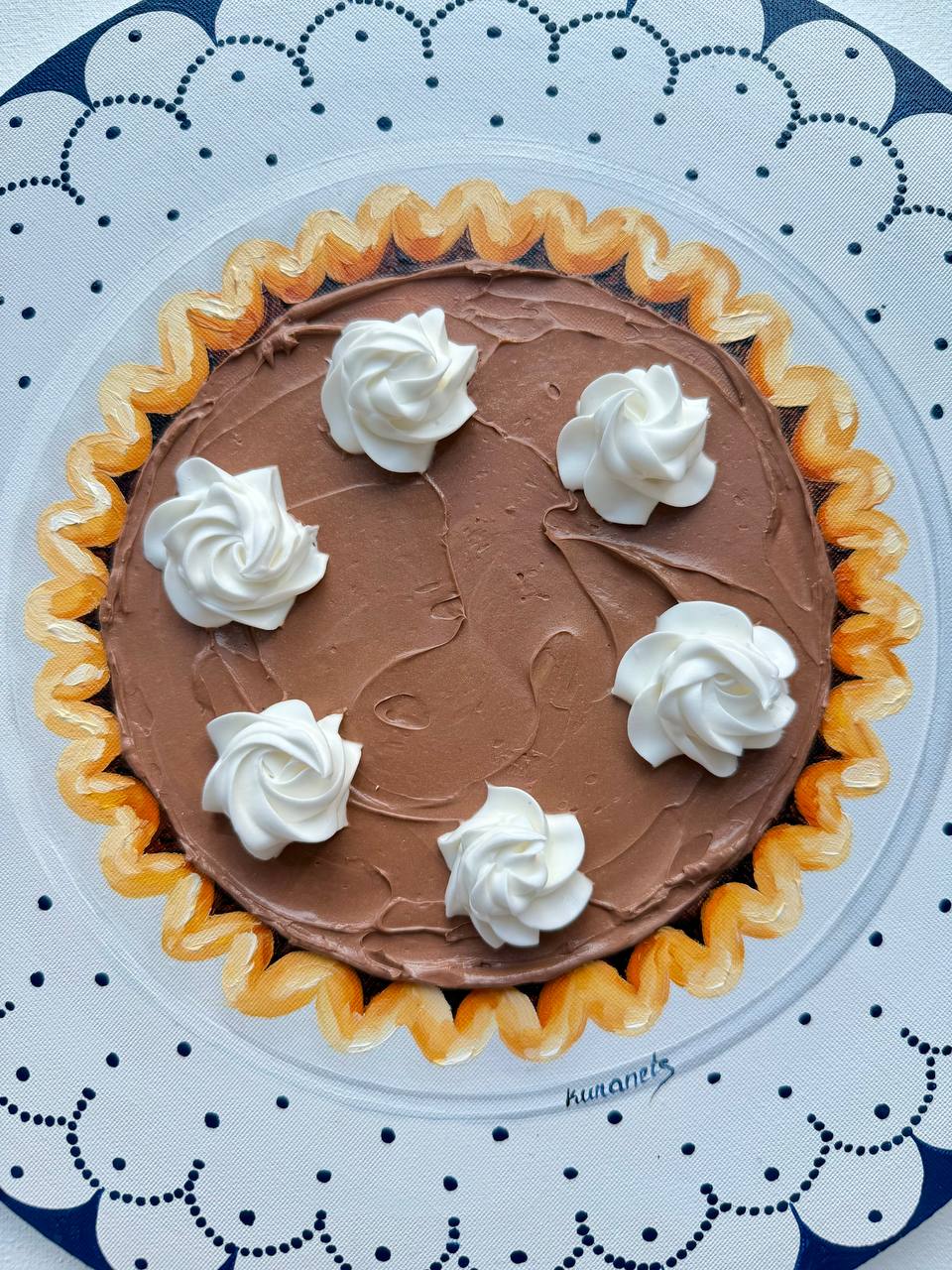 French Silky Pie Original Art - Image 3