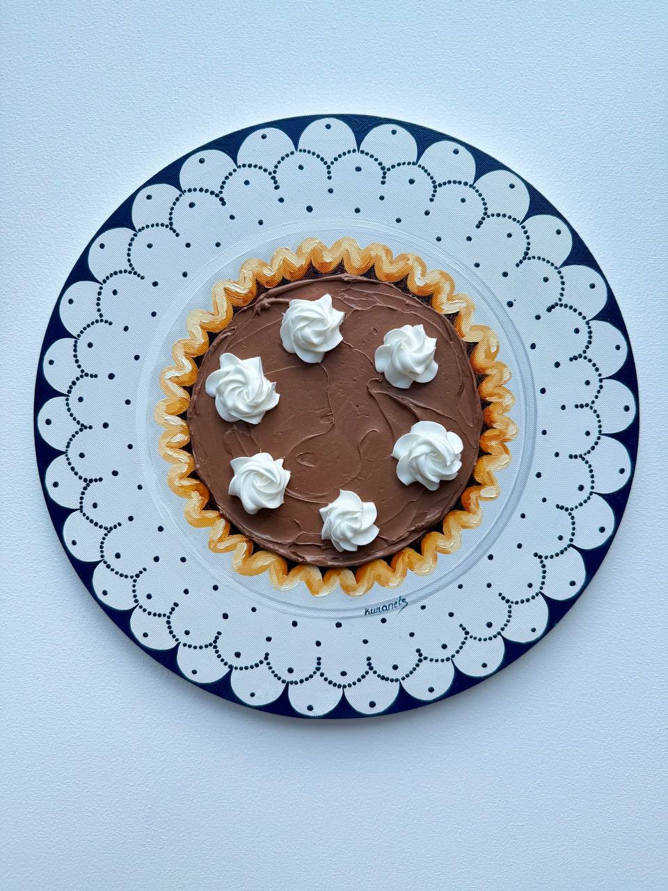 French Silky Pie Original Art - Image 4