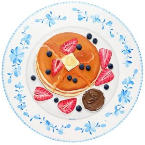 Pancakes Painting for your Kitchen
