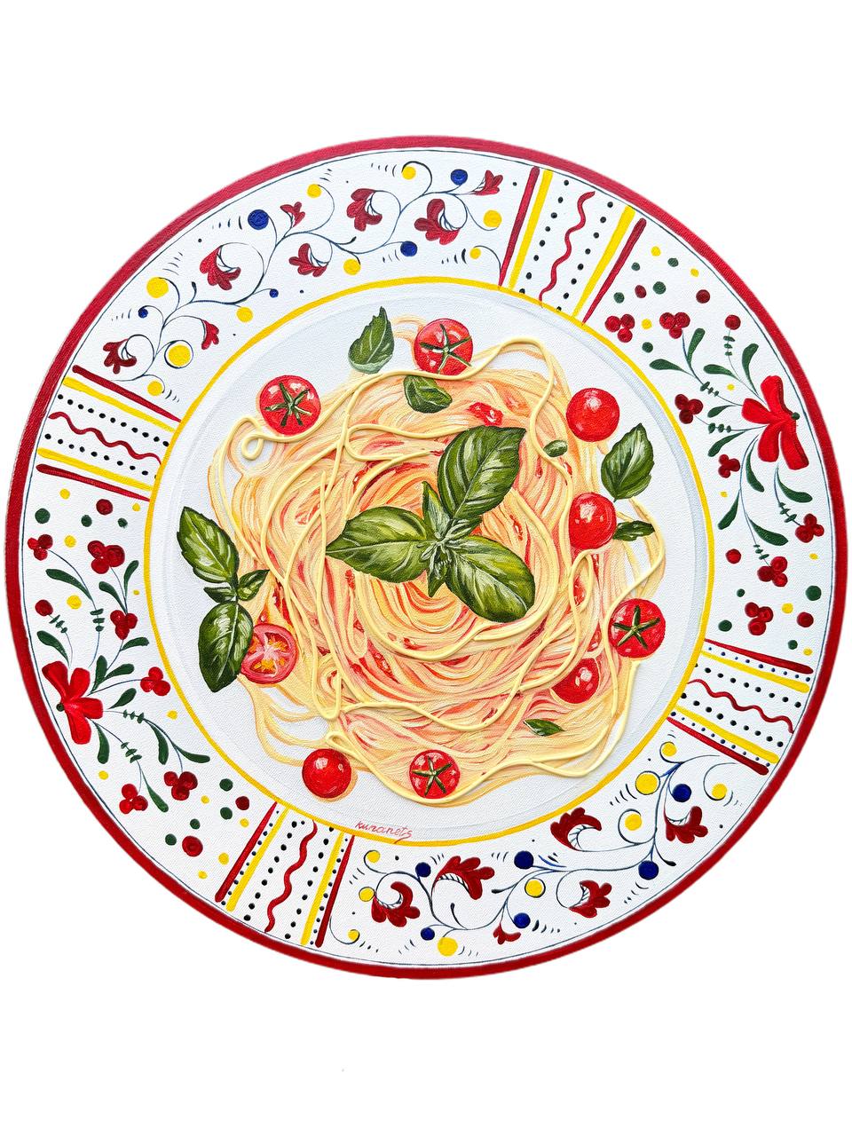 Pasta alla Norma 3D Food Art