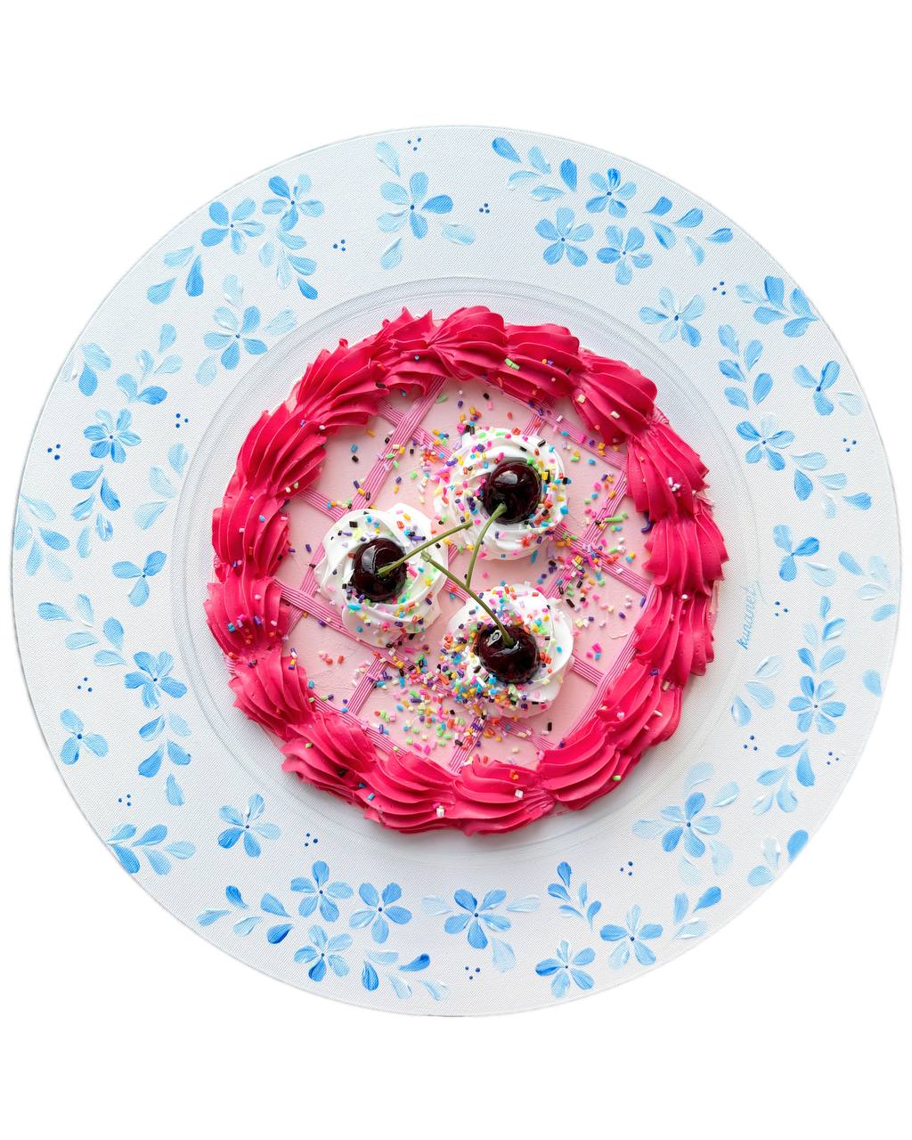 Pinky Cake Home Wall Decor