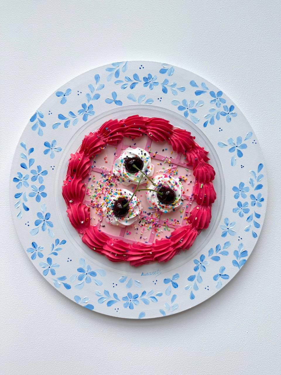 Pinky Cake Home Wall Decor - Image 2