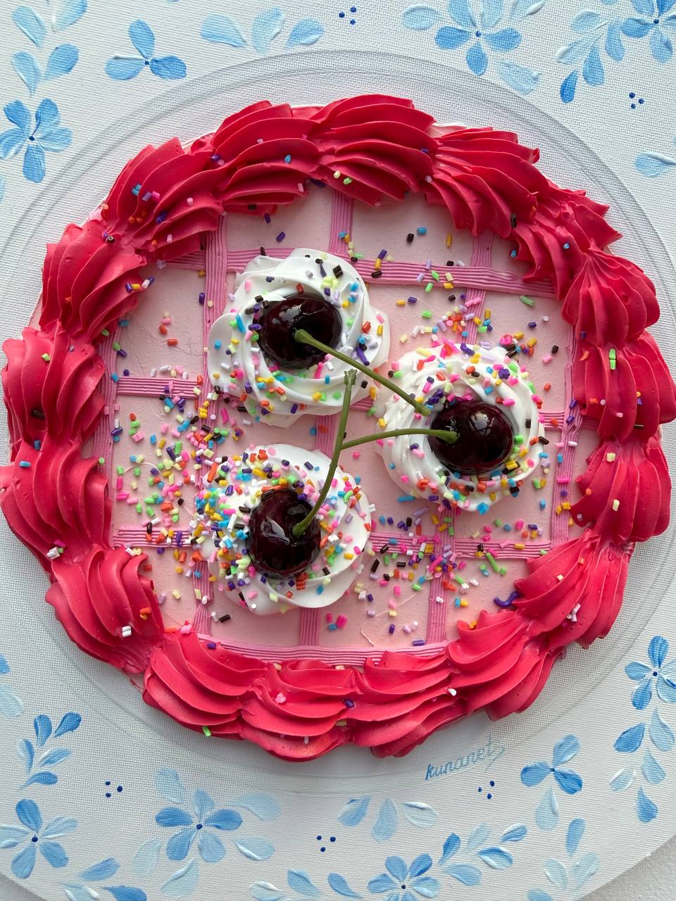 Pinky Cake Home Wall Decor - Image 4