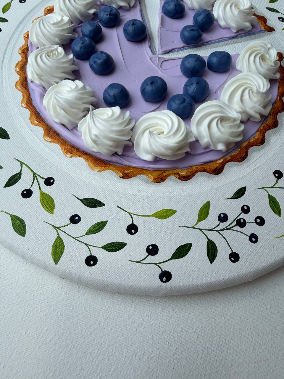 Blueberry Cheesecake 3D Realistic - Image 2