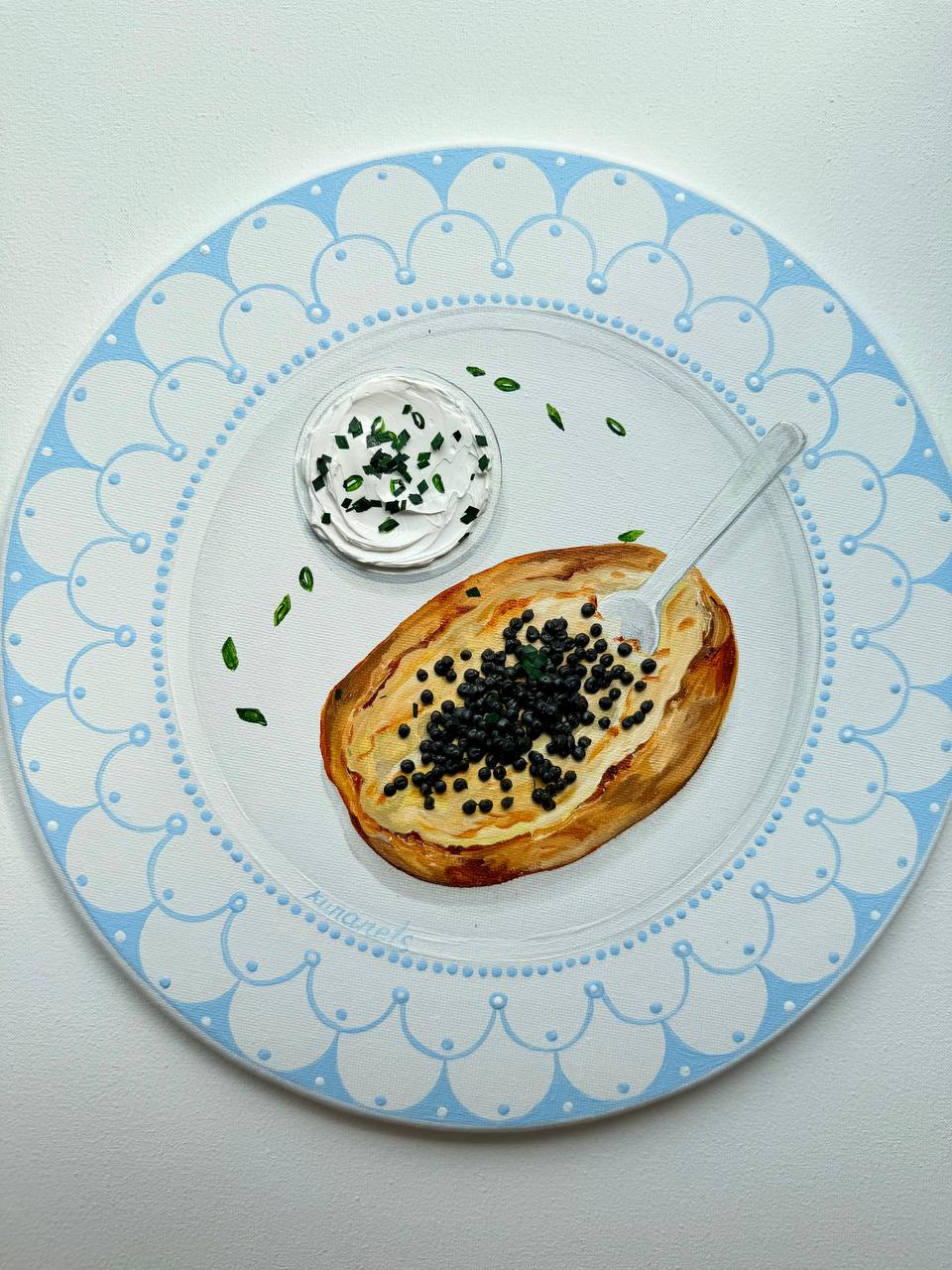 Potato With Black Caviar Toast (Copy) - Image 2