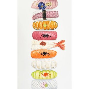 Sushi Japanese Food Fine Art