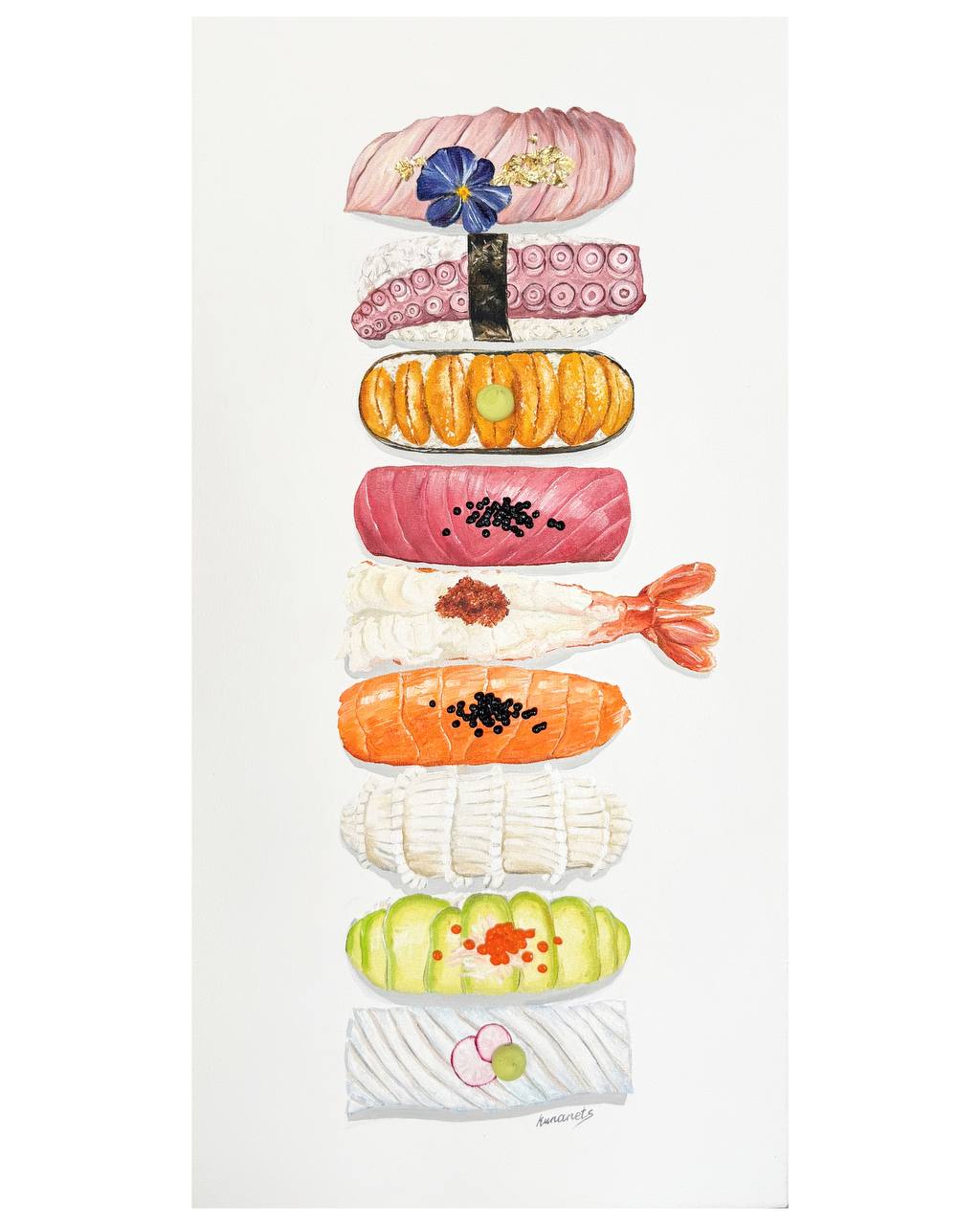 Sushi Japanese Food Fine Art
