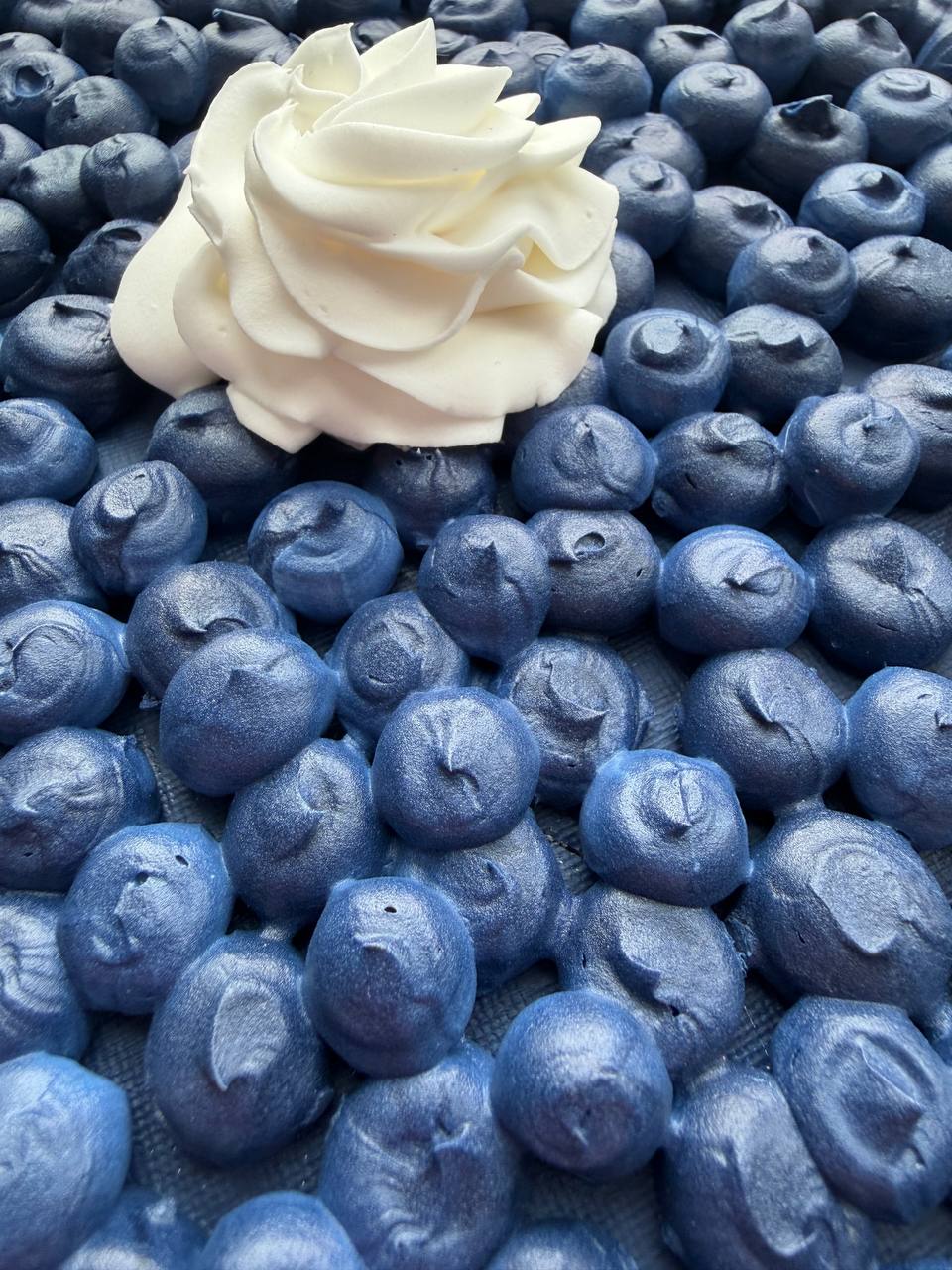 Blueberry tart realistic oil painting aestetic christmas gift - Image 5